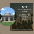 Statement of Purpose Guideline by MIT