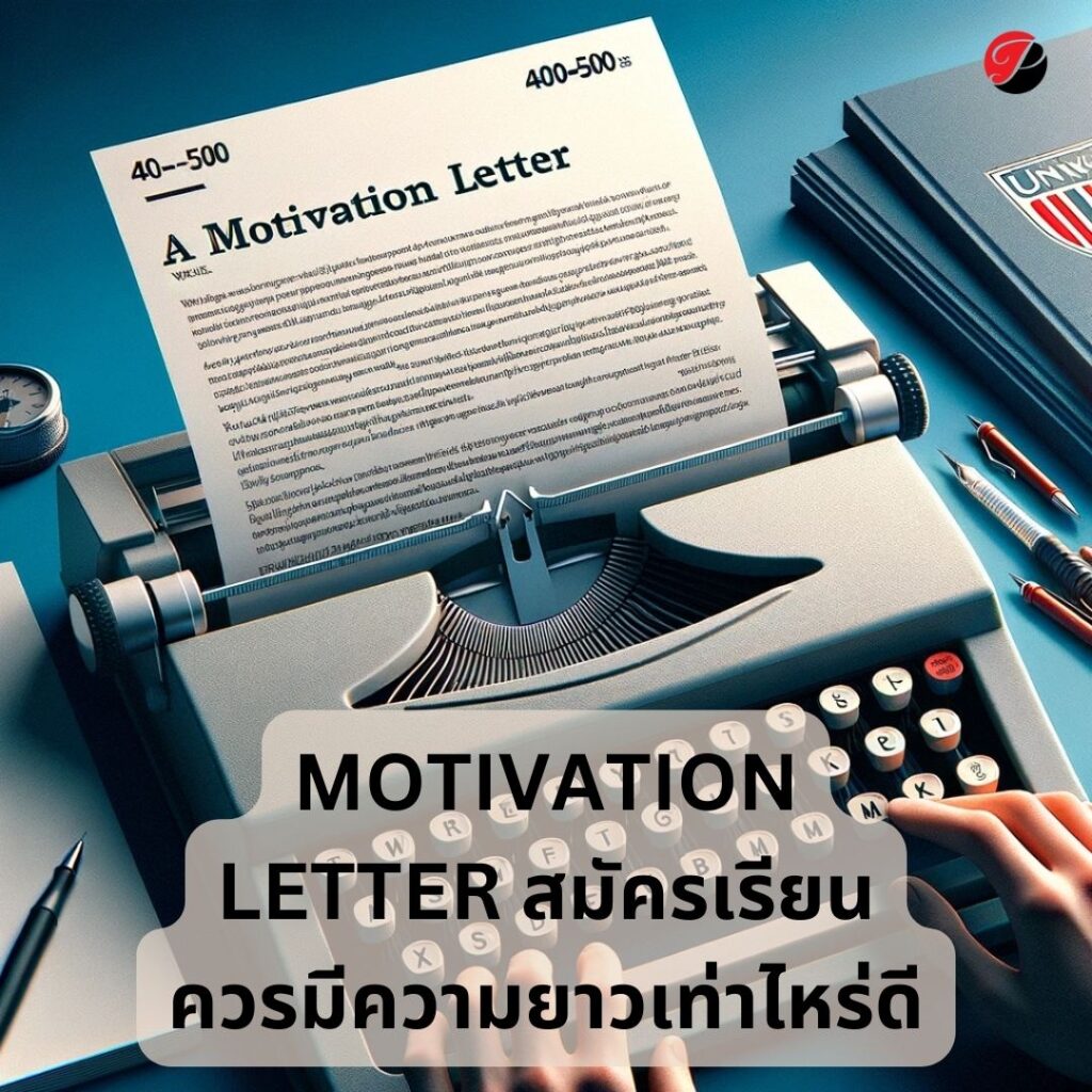 Motivation Letter สมัครเรียน ควรมีความยาวเท่าไหร่ดี