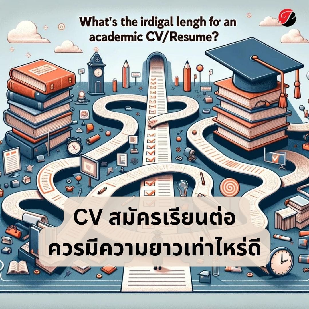 CV สมัครเรียนต่อ ควรมีความยาวเท่าไหร่ดี