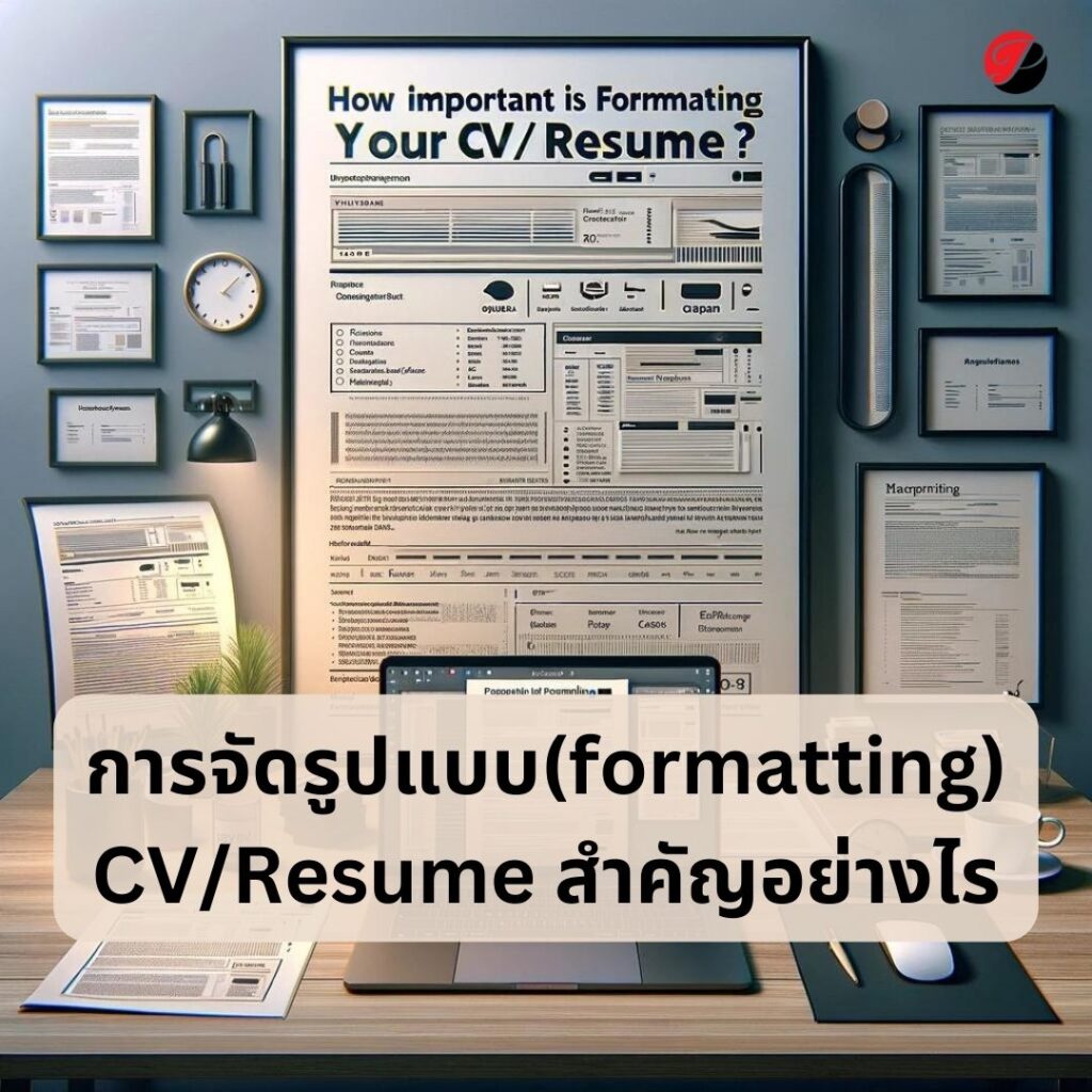 การจัดรูปแบบ(formatting) CV/Resume สำคัญอย่างไร