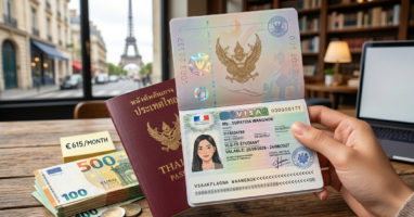 โชว์เงินในบัญชีเท่าไหร่? ถึงจะผ่านวีซ่านักเรียนฝรั่งเศส 2026