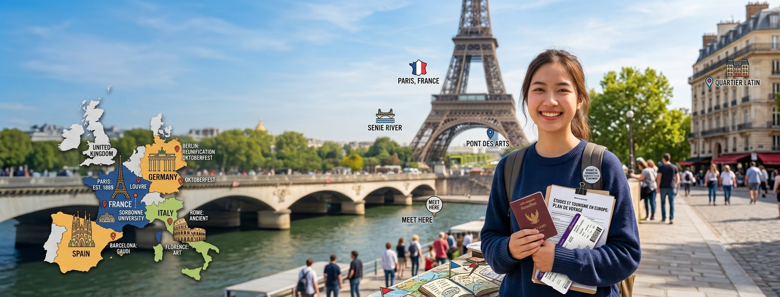 PWK study abraod study in France